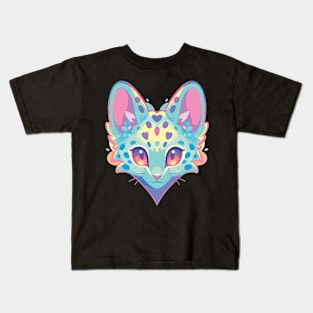 Kawaii Cute Wildcat Series - 016 Kids T-Shirt